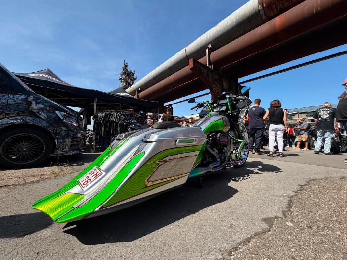 TITAN at a bike meeting
