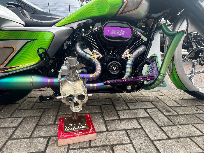 TITAN with trophy