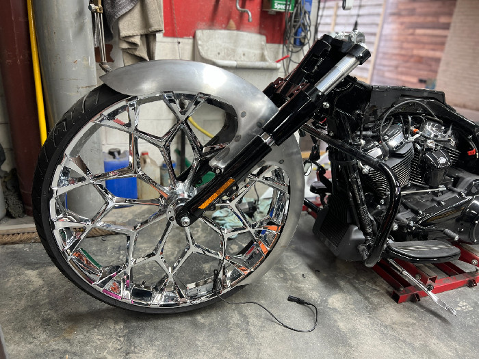 30-inch SMT front wheel on TITAN