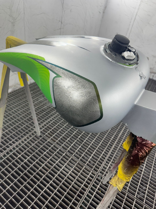 Colour scheme on the bodywork