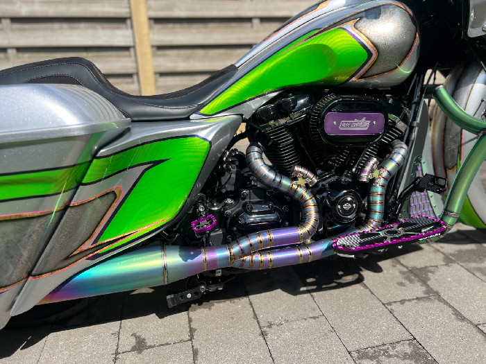 Custom leather seat by Spirit Leather