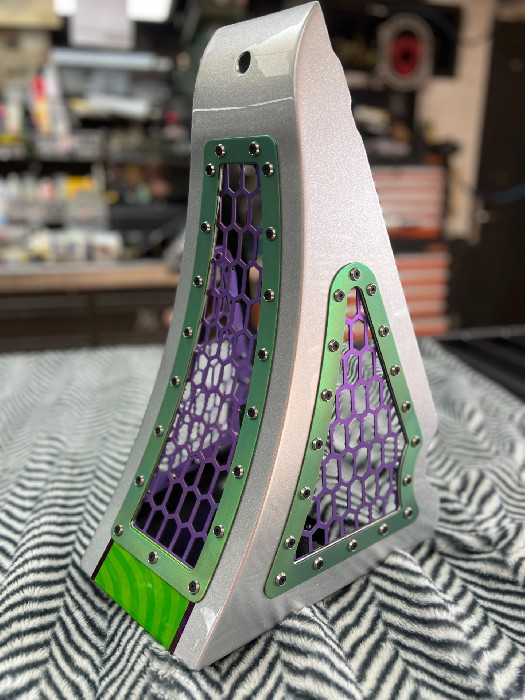 Titanium crash bar