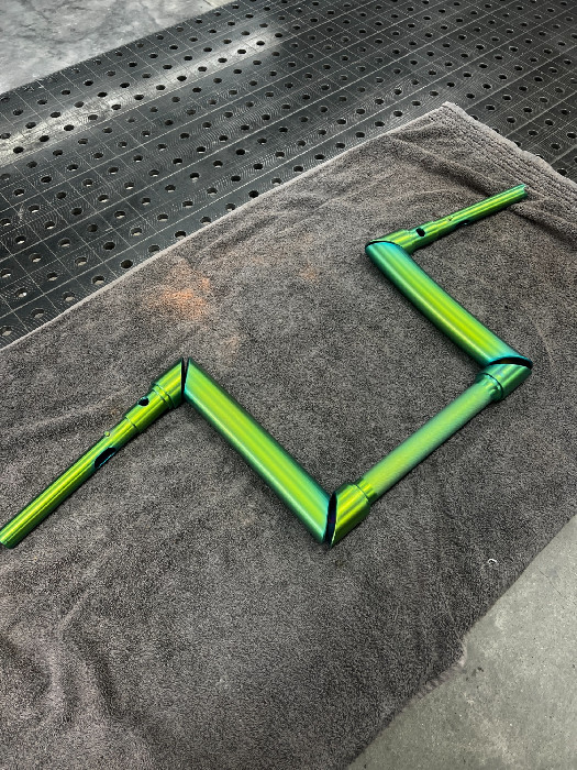 Titanium handlebars